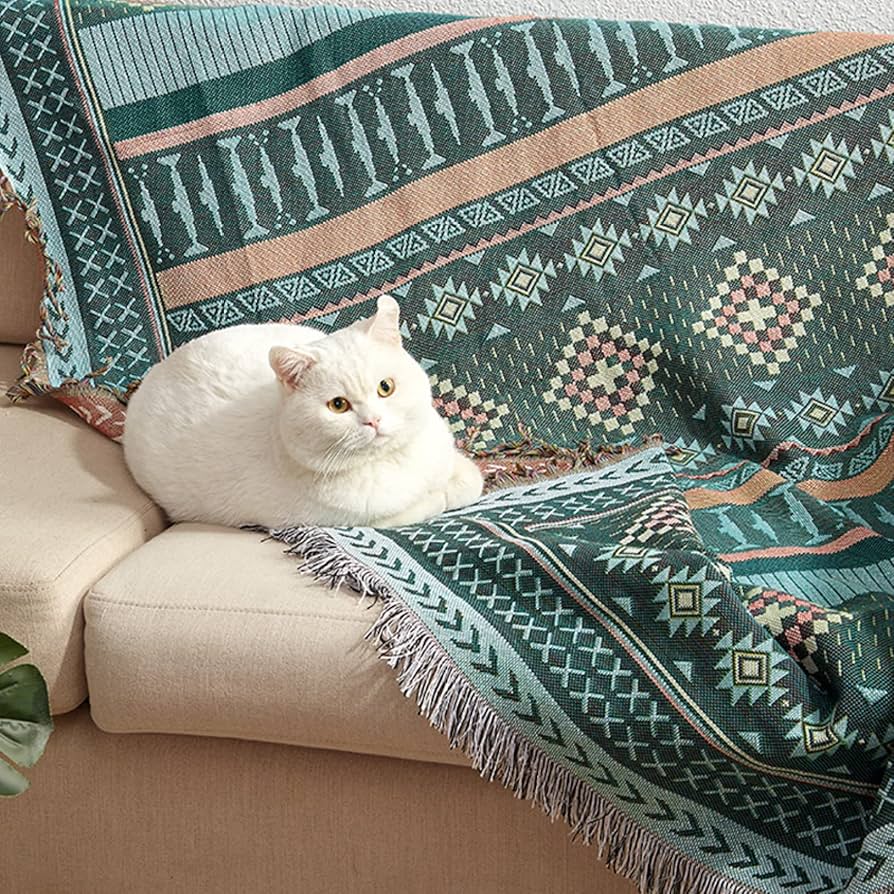 Amazon｜マルチカバー シンプル ソファーカバー ヴィンテージ 風